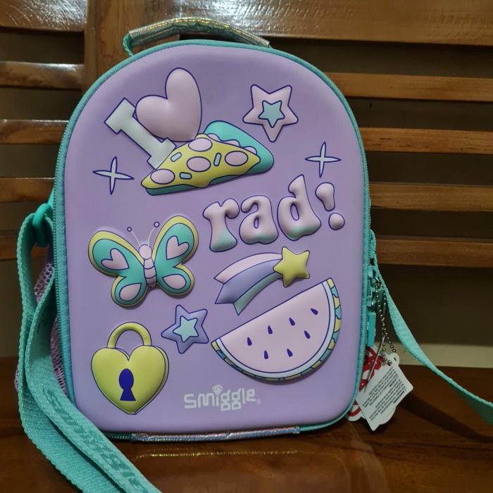 [Original] Tas Selempang Lunch Bag Smiggle Hardcase Original Terbatas