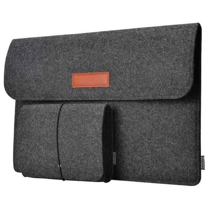 [Original] Sleeve Case Laptop Macbook 13 Inch Pro Free Pouch Tas Lenovo Dell Asus Diskon
