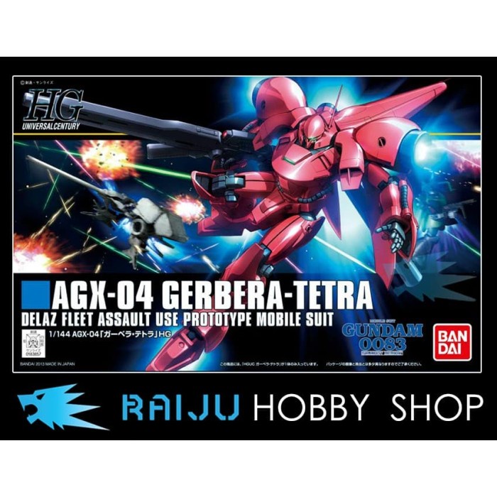 ✅COD Hguc 1/144 #159 Agx-04 Gerbera Tetra Berkualitas