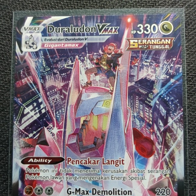 ✅COD Duraludon Vmax Csr Pokemon Tcg Indonesia Limited
