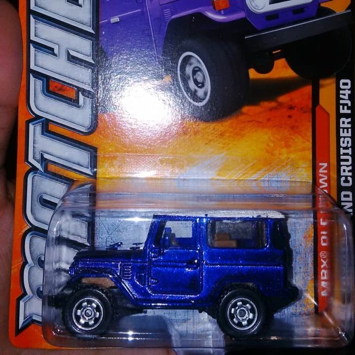 ✅COD Matchbox Toyota Land Cruiser Tlc Fj40 Hardtop Ungu Murah Terbaru