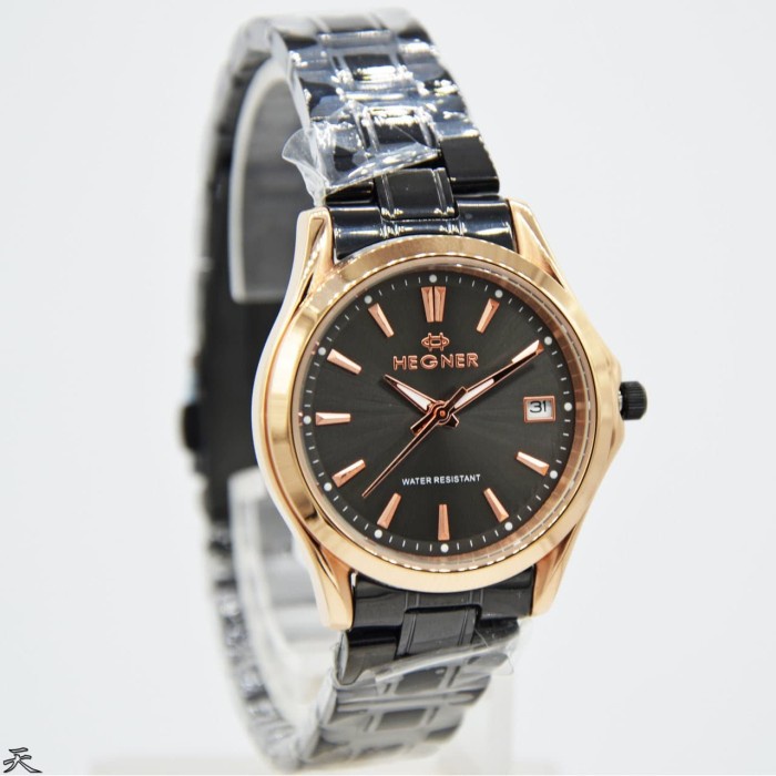 ✅New Ori Jam Tangan Wanita Hegner 8009Lbr 8009 8009Lblu Original Limited