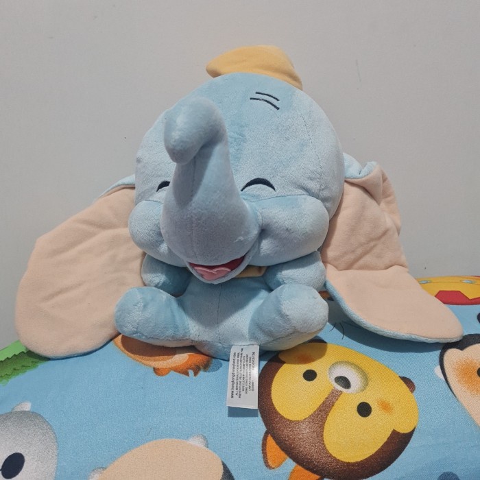 ✅New Boneka Dumbo Tertawa Ori Disneyland Hongkong Limited