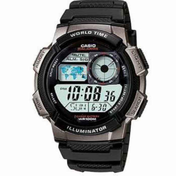 ✅New Ori Casio Ae-1000W-1B Original Ae-1000W Terbatas