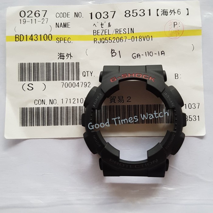 ✅New Ori Bezel G-Shock Ga-110-1Adr / Ga 110 Casio Original Berkualitas