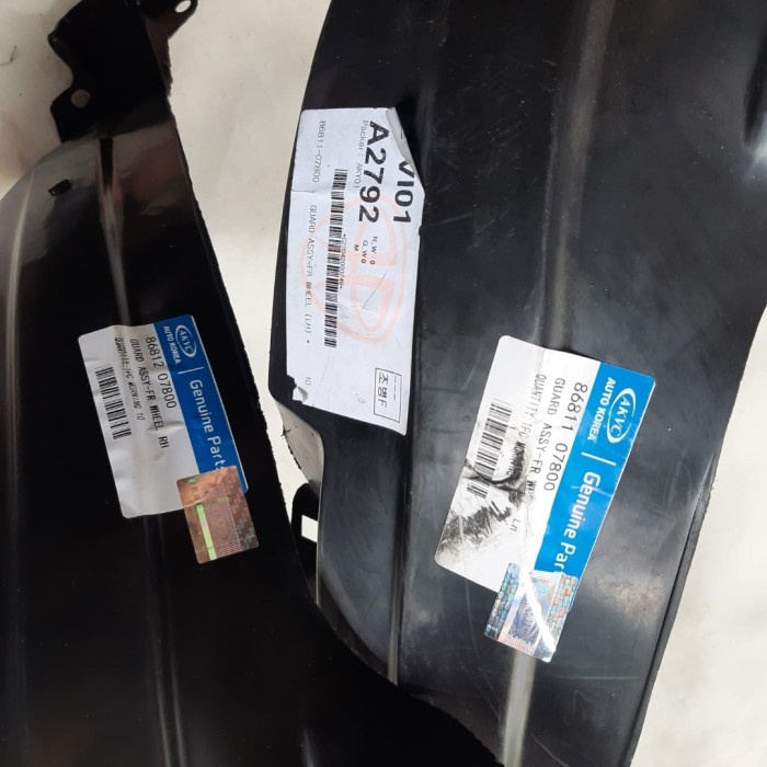 ✅Original Inner Liner Fender Kia Picanto Cosmo 2010 - 2011 Foglamp Kotak Limited