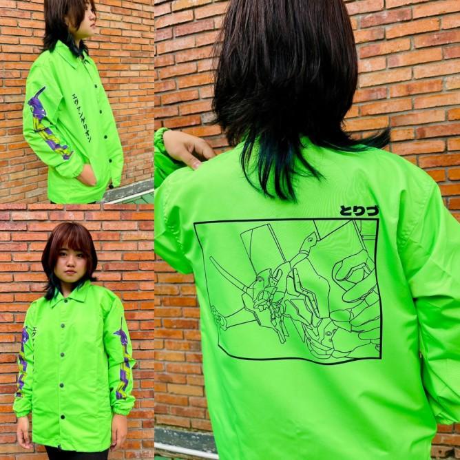 Torizu Coach Jacket Neon Evangelion In Frame Anime Manga Lpie