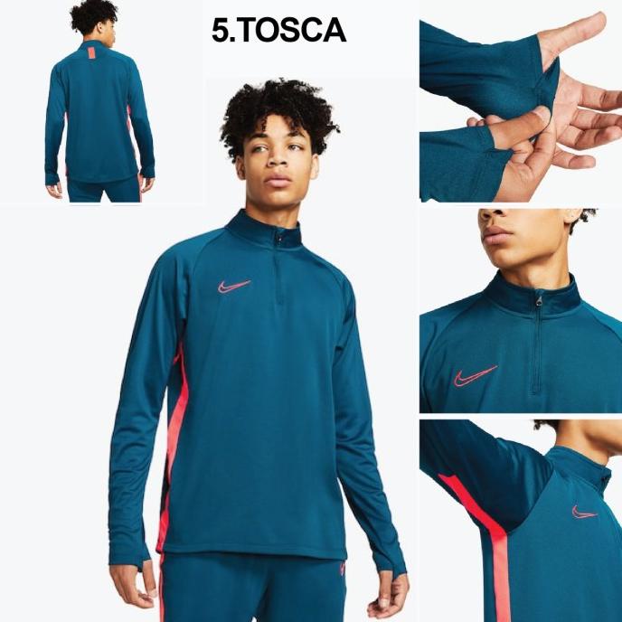 Baju Training Lengan Panjang Kaos Sepeda Nike Dry Fit Strike Drill Gym