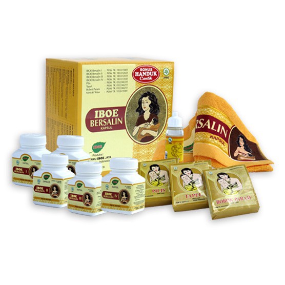 

Jamu IBOE 1 box Paket Jamu Bersalin Kapsul (40 Hari Jamu Melahirkan Kapsul)