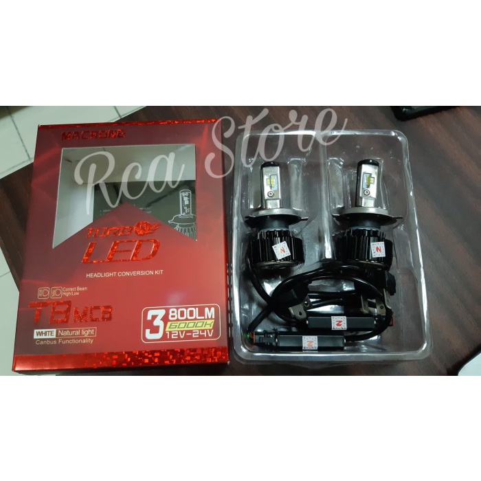 ✨COD Turbo Led T8 Macrone H4  Terbaru