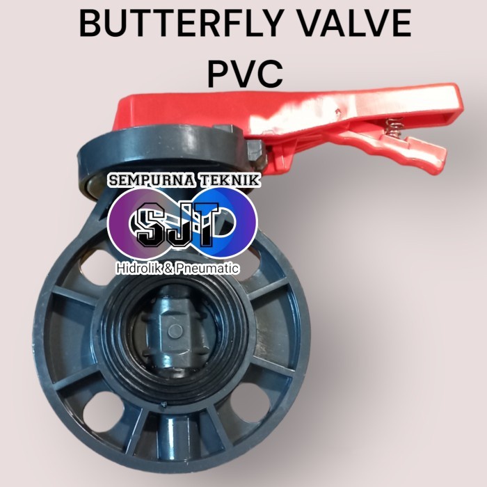[COD] Butterfly Valve Pvc 11/2Inch Berkualitas