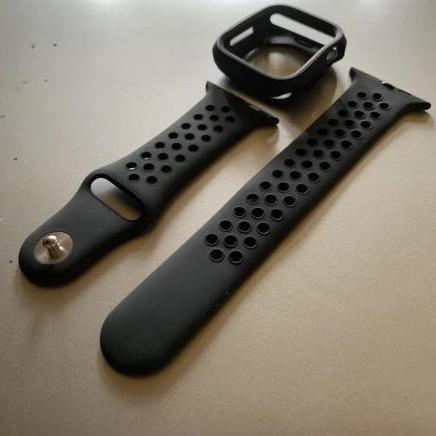 Apple Watch Strap Series 6 & SE 40 44mm NIKE BUMPER +STRAP ALL BLACK