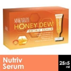 [New Ori] Makarizo Honey Dew Nutriv Serum 25X5Ml Vitamin Rambut Limited