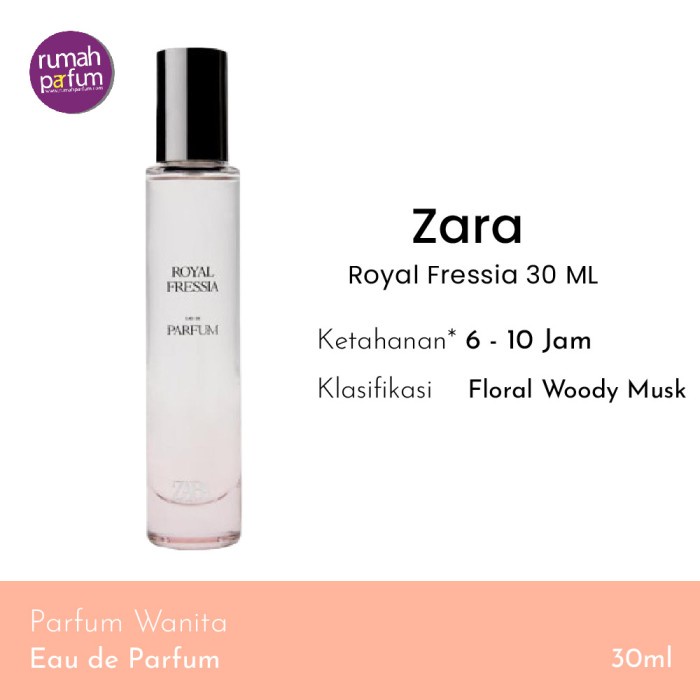 [New Ori] Parfum Zara Royal Fressia 30 Ml Limited
