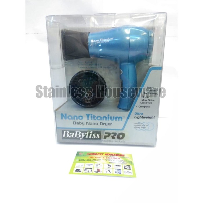 [COD] Pengering Rambut Travel Otomatis Double Volt Babyliss Limited