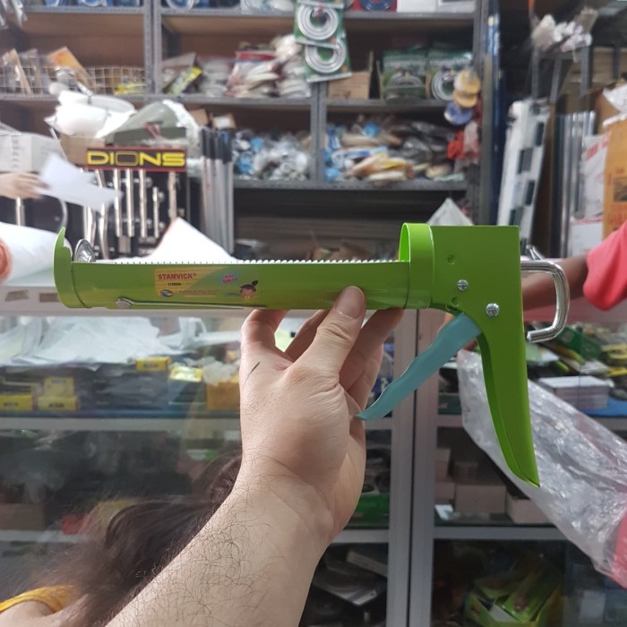 

Gunsealant Gun Sealant Alat Tembakan Lem Kaca Silicone Stamvick