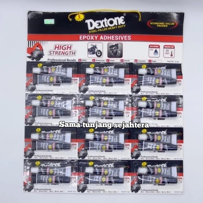 

Lem Dextone 5 Menit 12 Gr /Lusin