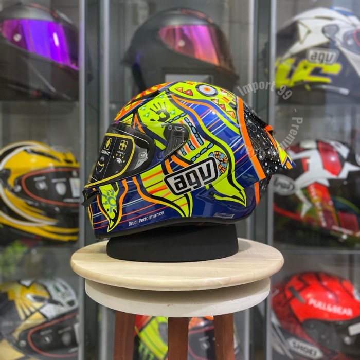 ✨Termurah Helm Full Face Pista Five Continent Clone 1:1 Bahan Carbon Original Berkualitas