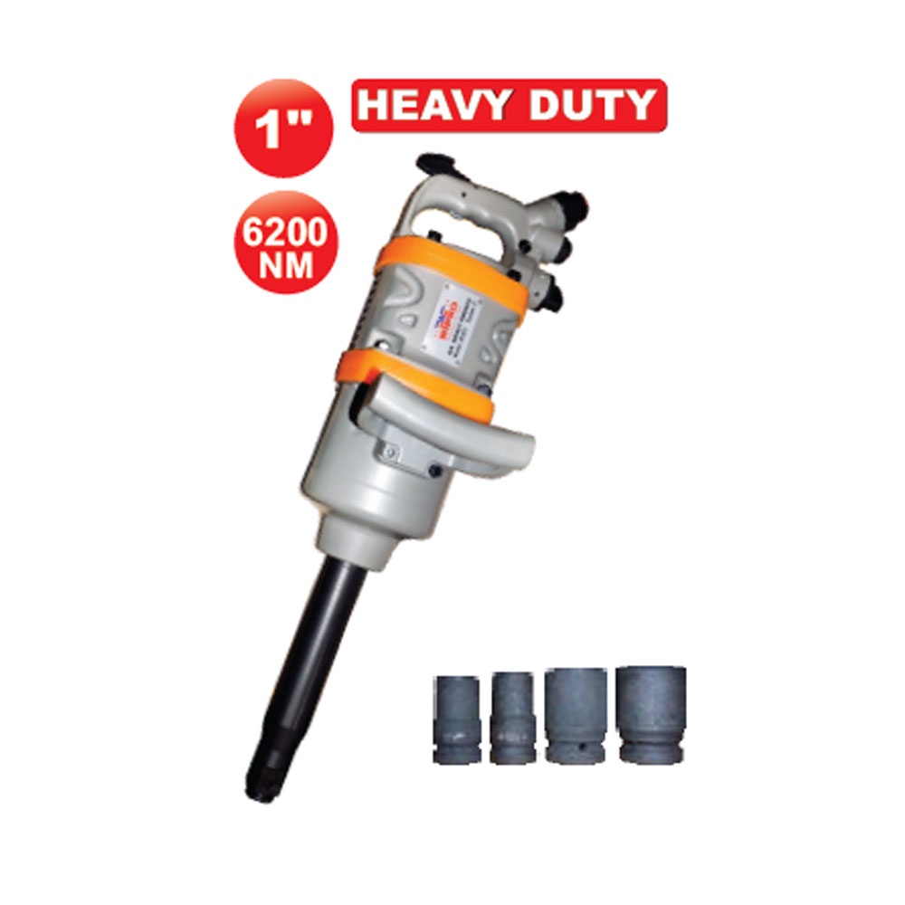 Wipro Air Impact Wrench AS-925 (1") + 4 pcs Impact Sock -(23-7925)