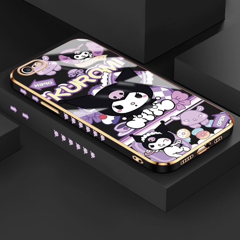 Casing Hp iPhone X Xr Xs Max 6 Plus 6s Plus 7 Plus 8 Plus Case hp kartun pola pelindung Softcase sil