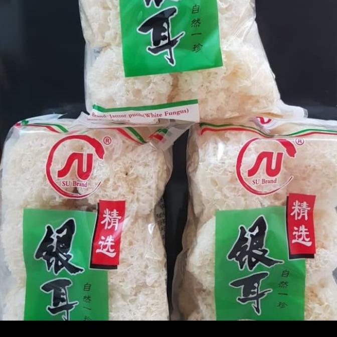 

Jamur Putih / Bai Mu Er SU Brand / Jamur E S 500gr GS