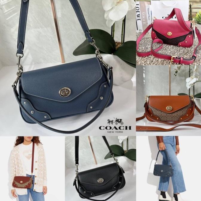 Tas Wanita Coch Millie Shoulder Bag Crossbody 100% Original Allyuwoon