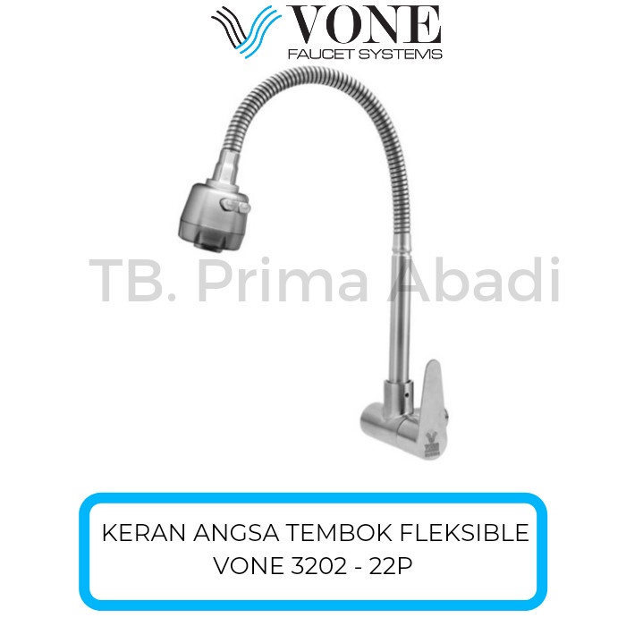 [Original] Keran Angsa Tembok Flexible - Keran Cuci Piring Vone - 3201 - 22P Terbatas