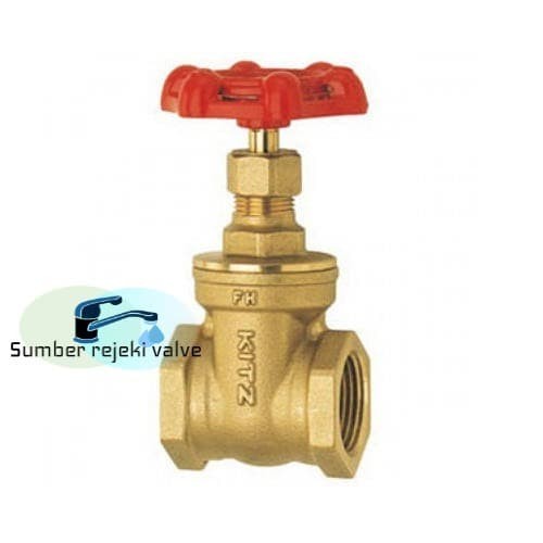 ✅COD Gate Valve Kitz Kuningan Bronze 1 Inch Limited