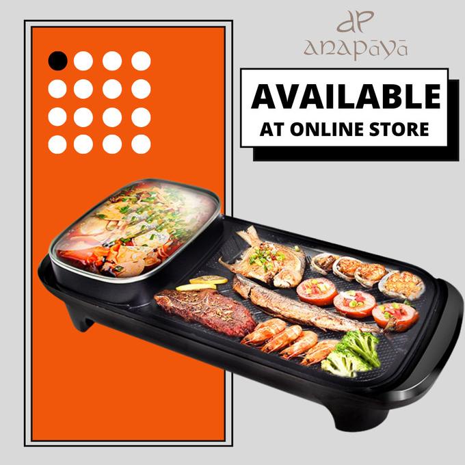 Griller + Hot Pot, Panggangan, BBQ, Barbeque, Grill, Hotpot, Shabu