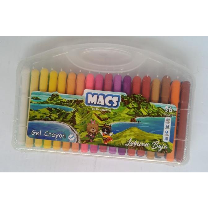 

Crayon Gel Macs 36 Warna