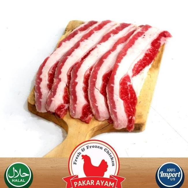 

Miliki Daging Sapi Slice Us Yoshinoya / Shabu Sliced Beef Pack 1Kg Inyongstore25