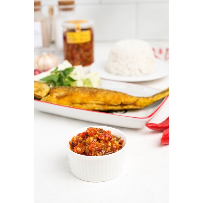 

Sambal Sassi - Sambal Bawang (Pedas) , Isi 250 Gr