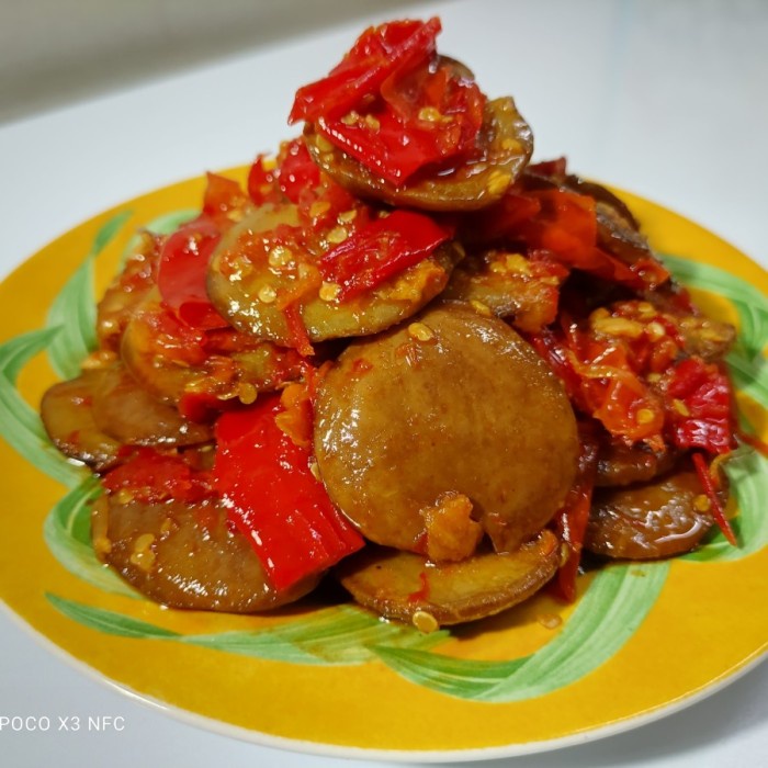 

Jengkol Balado Padang Jengkol Sambal Balado Makanan Frozen 500 Gr