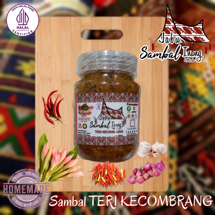 

Sambal Teri Kecombrang Jabu Inang