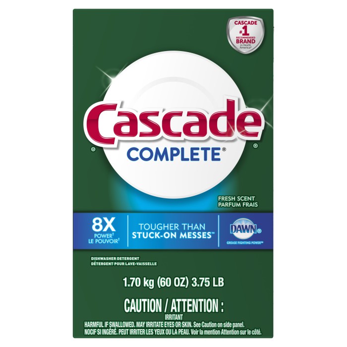 ✅Original Cascade Complete All In One Dish Detergent 60 Oz Terbaru
