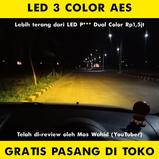 Ready Foglamp LED Dual Color Mitsubishi Xpander Fog Lamp Expander H8 H11 H16 Terlaris