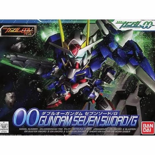 [GMR] BANDAI SD BB 00 GUNDAM SEVEN SWORD SWORD/G , SERI EXIA QANT RAISER