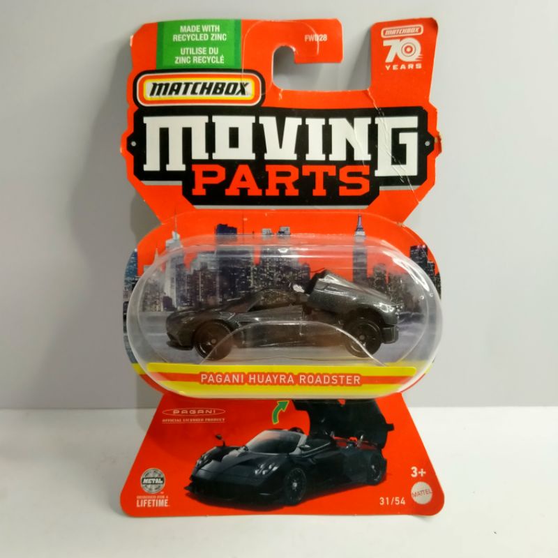 Matchbox Moving Parts Pagani Huayra Roadster