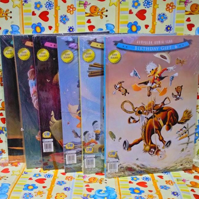 Donal Bebek - Kumpulan Komik Birthday Gift - Set 6 Buku