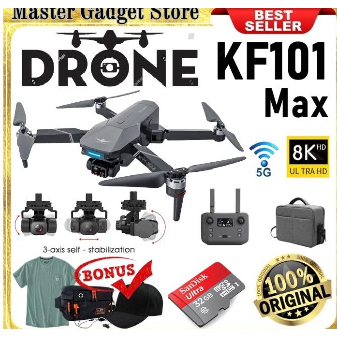 Drone Kf101 Max 4K Powerful Brushless Gps 5G Wifi Fpv 3Axis Eis Gimbal Original