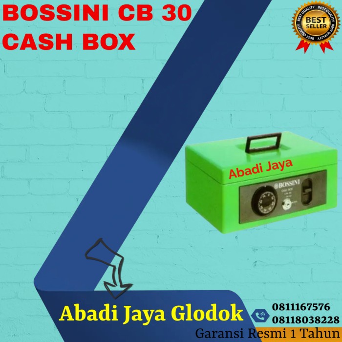 

✨Ready Bossini Cb 30 Cash Box Terbatas