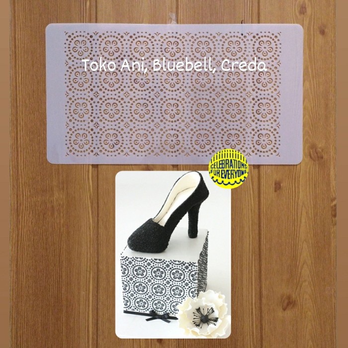 

✨Ready Designer Stencil : Circle Lattice 26.2 X 15 Cm Limited