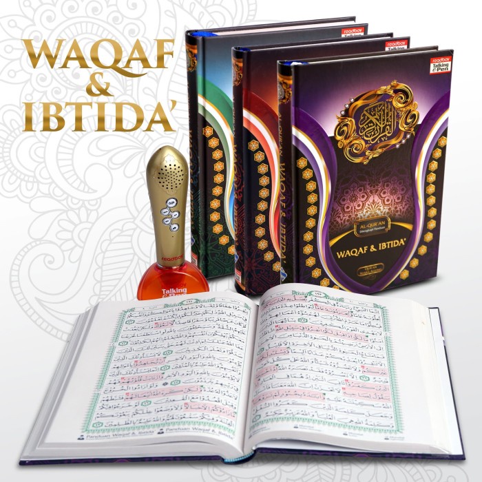 ✨Ready Alquran Digital Talking Epen Waqaf Ibtida Suara Agung Terbaru