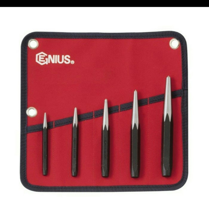 

✨Ready Genius Tools 5 Pc Center Punch Set Berkualitas