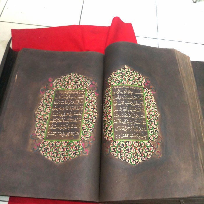 ✨Ready Mushaf Al Quran Tinta Mas Tulisan Tangan Terbaru