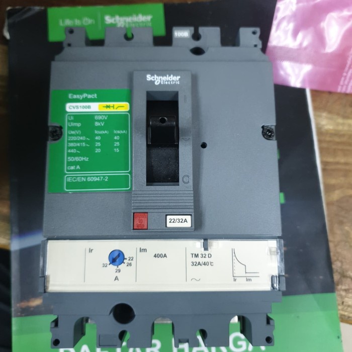 ✨Original Mccb 3P 32A Cvs Schneider Limited