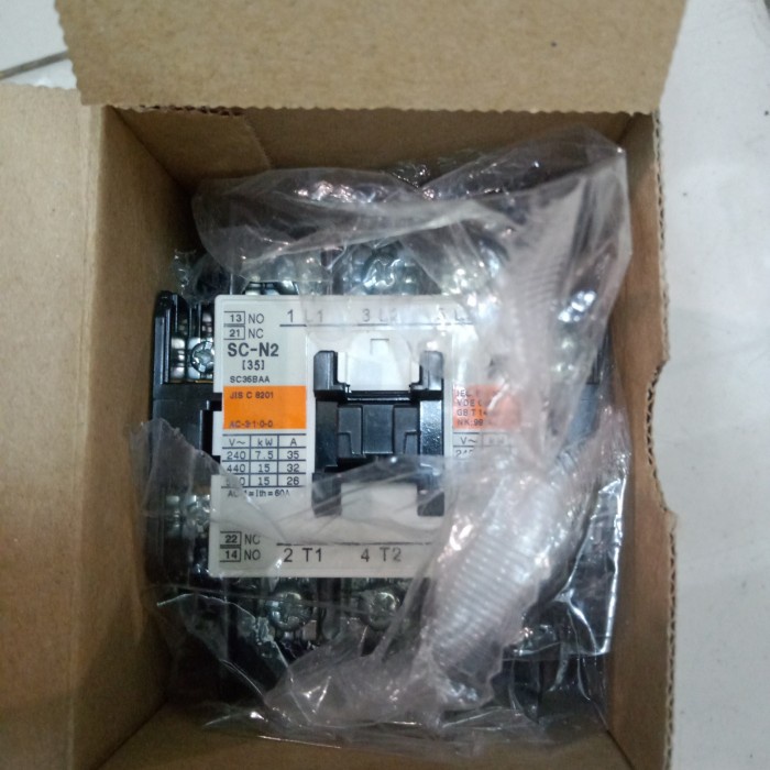 ✨Original Magnetic Contactor Kontaktor Fuji Sc N2 Berkualitas