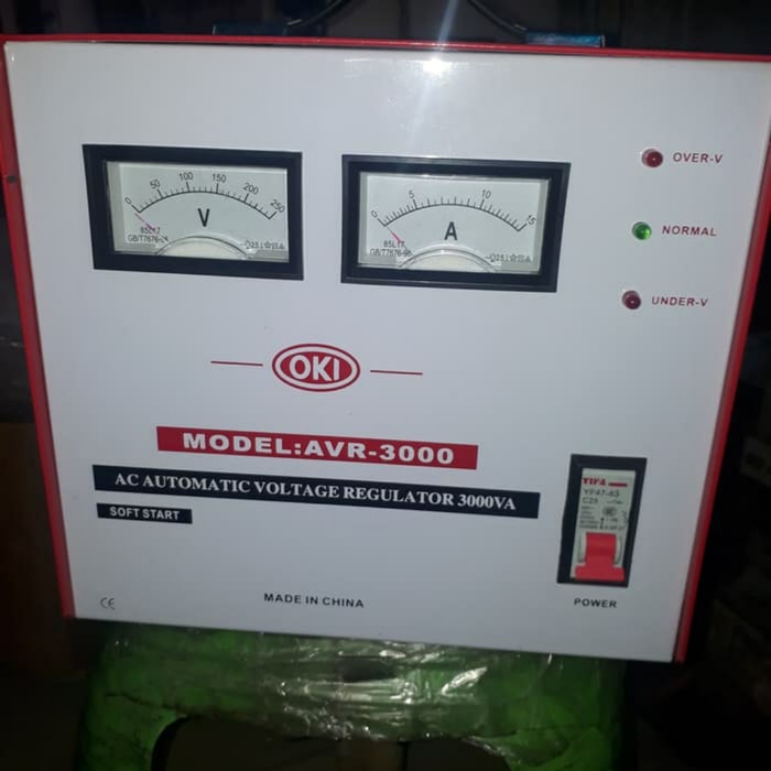 ✨Ori Srabilizer Stavolt Oki 3000Watt 220V Ac Terbatas
