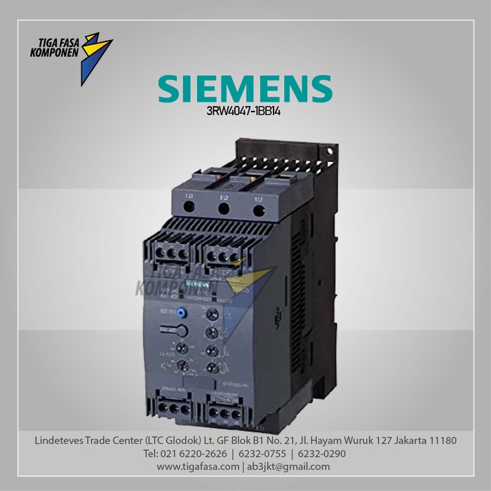 ✨Ori 3Rw4047-1Bb14 Soft Starter 55 Kw 400V230Vac/Dc Diskon
