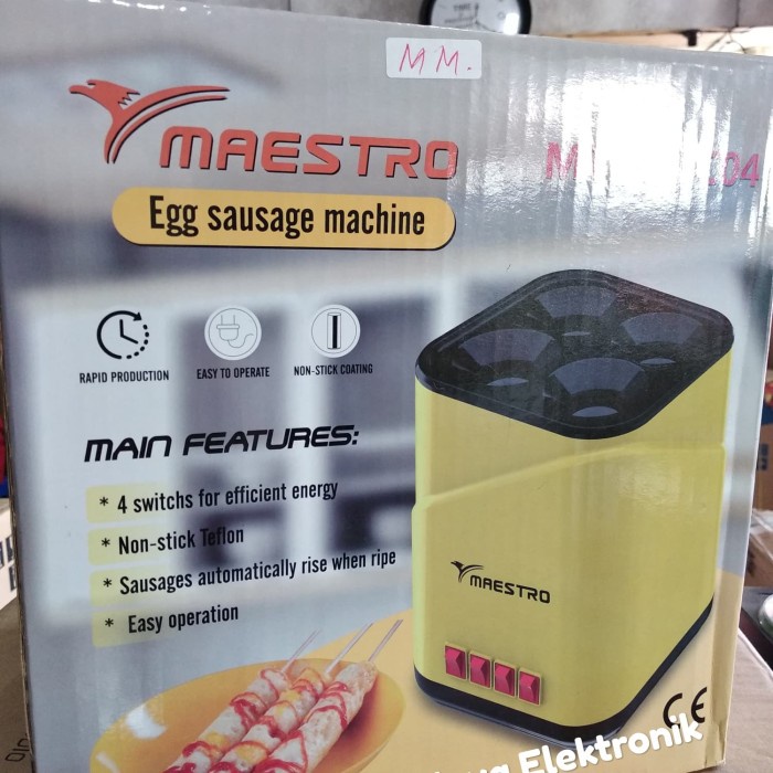 ✨New Ori Maestro Kompor Sostel Sosis Telur 4 Lubang Terbatas